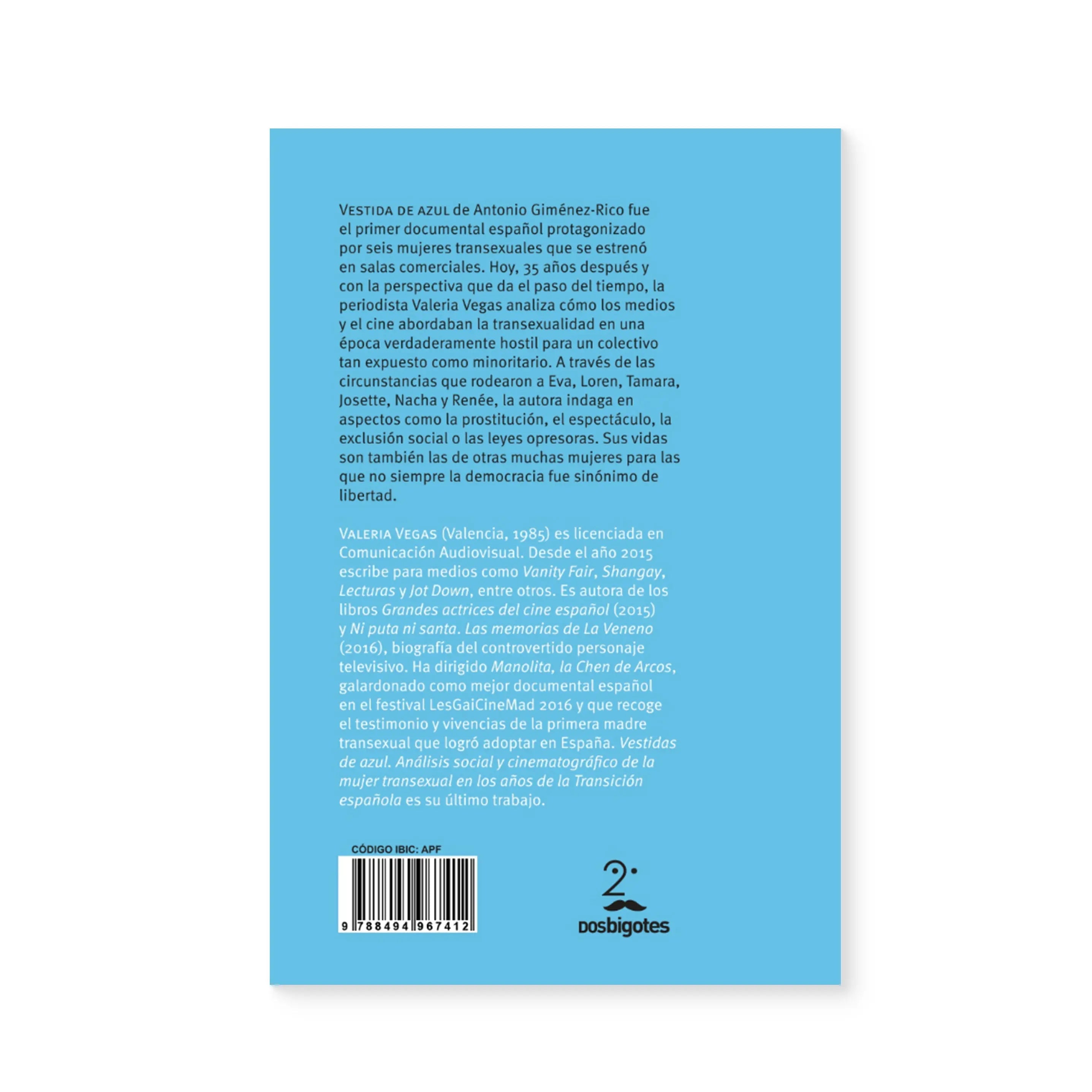 Vestidas de azul análisis social y cinematográfico de la mujer transexual en los años de la transición española – Plastic Books